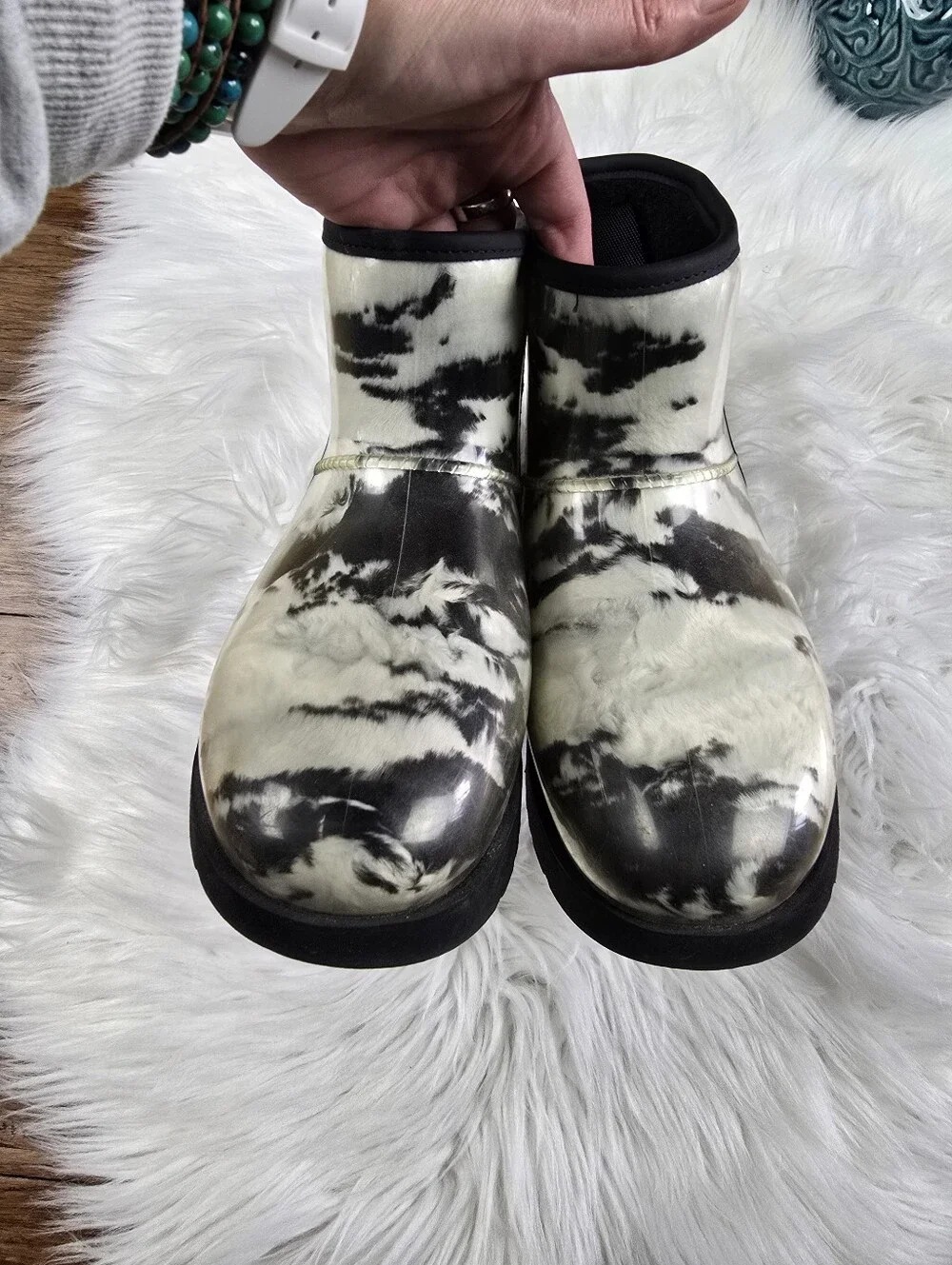UGG clear boot